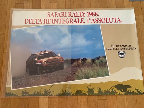 Poster manifesto lancia - manifesto, delta