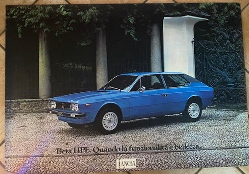 Poster originale lancia - originale,