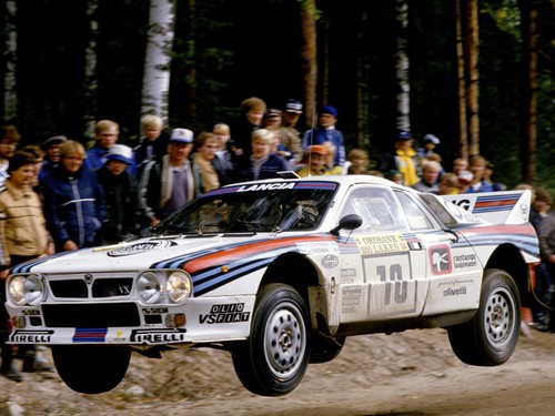 Lancia 037 legendaria poster - lancia,