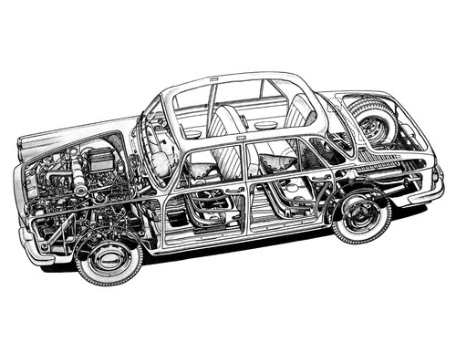 Lancia flavia poster auto - flavia-,