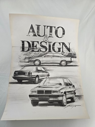 Poster auto design lancia - auto,