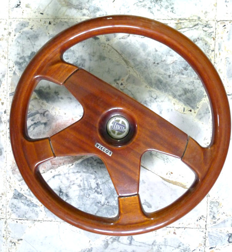 Volante legno auto epoca - legno, d'epoca