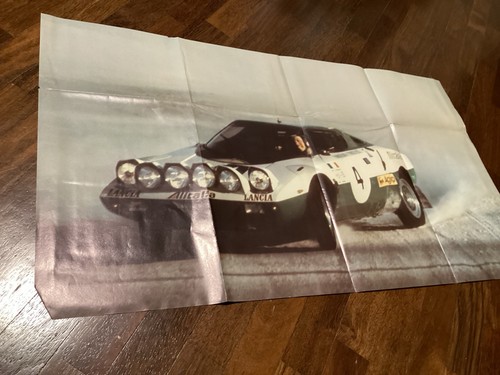 Lancia stratos poster - lancia,