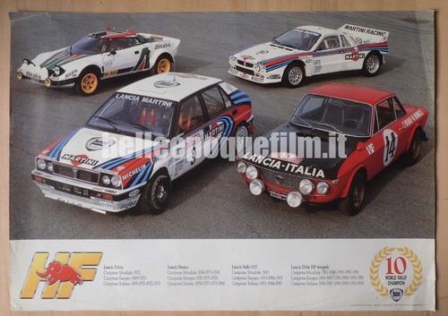 Manifesto poster lancia 10 - poster,