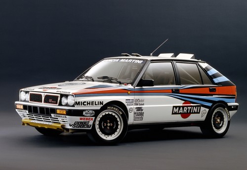 Lancia delta poster - delta, hf