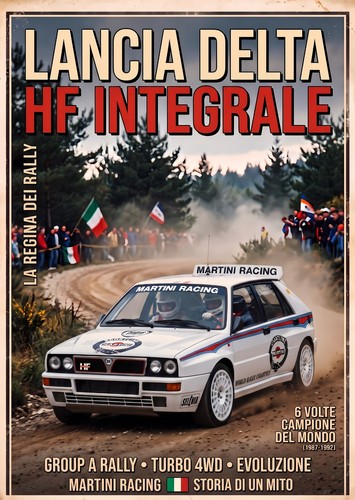 Lancia delta integrale - hf,