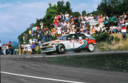 Lancia delta poster - poster, auto