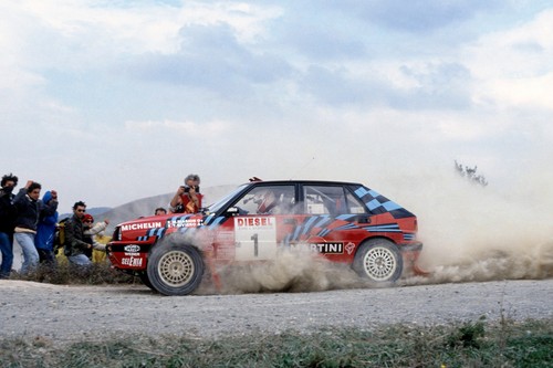 Lancia rally quatro - lancia, poster